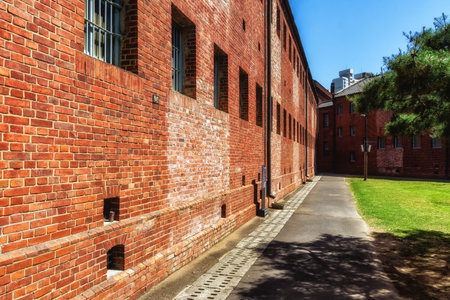 Seoul, South Korea - September 07: Seodaemun Japanese Colonial Prison Seoul South Koreaの写真素材