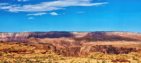 Scenic Glen canyon recreation area in Utah, USAの写真素材