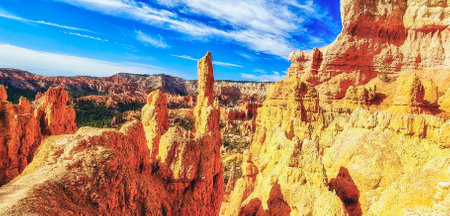 Spiers at Bryce National Park, Utah, USAの写真素材