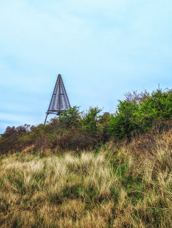 Kwelder op Schiermonnikoog, Saltmarsh at Schiermonnikoog, The Netherlandsの写真素材