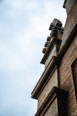Details of Wallace monument in Stirling, UKの写真素材