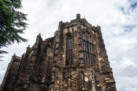 Church of Scotland Church of the Holy Rude in St John Street Stirling Scotlandの写真素材