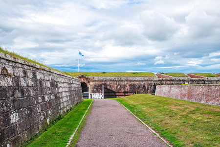Fort George near inveness Highlands Scotland ,UKの写真素材