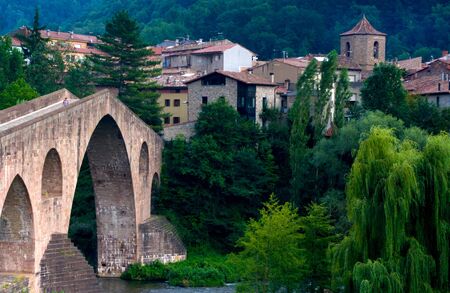 Port of Tossa de Marの写真素材