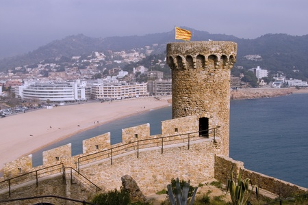 Tossa de mar.Catalonia.Spainの写真素材