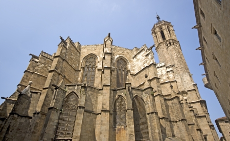 Barcelona cathedralのeditorial素材