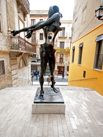 View of Figueres Catalonia Spainのeditorial素材