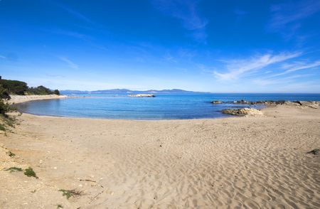 L'Escala beach.Catalonia,Spainの写真素材