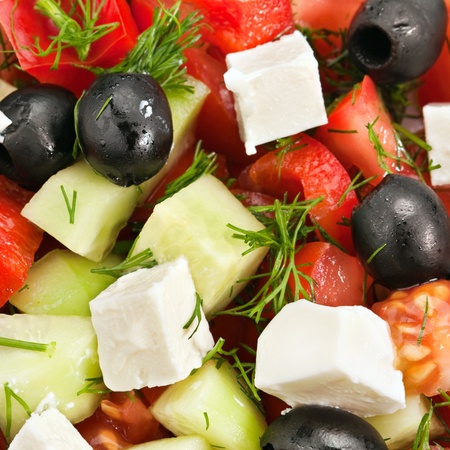 Healthy vegetables saladの写真素材