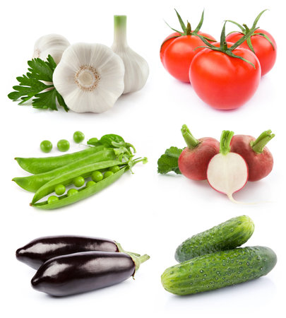 vegetables collection isolated on white background

の写真素材