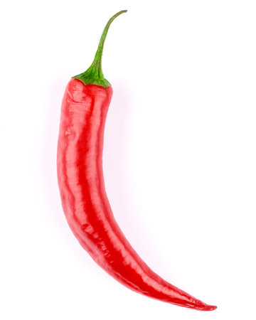 chili pepper isolatedの写真素材