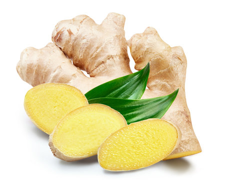 Ginger Isolated on a white
