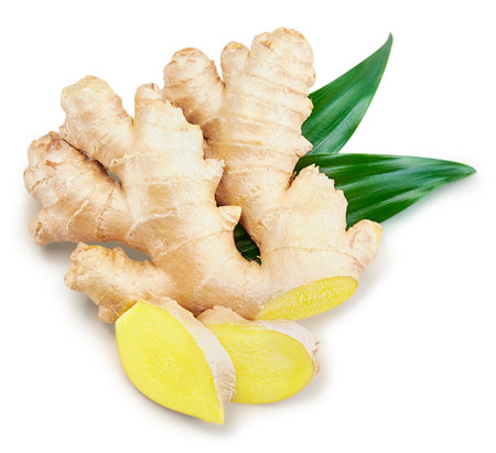 Ginger Isolated on a white