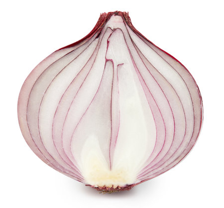 onion Isolated on whiteの写真素材