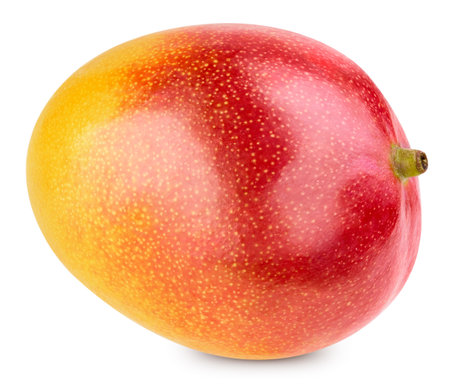 Mango isolated on whiteの写真素材