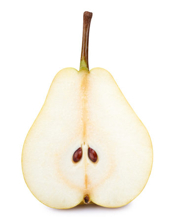Pear isolated on white backgroundの写真素材