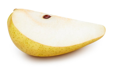 Pear isolated Clipping Pathの写真素材