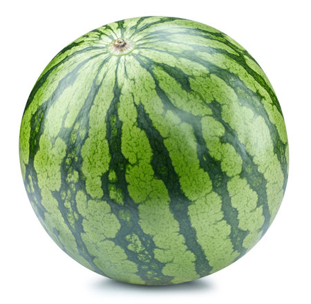 Watermelon isolated on whiteの写真素材