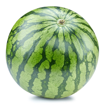 Watermelon isolated on white background.の写真素材