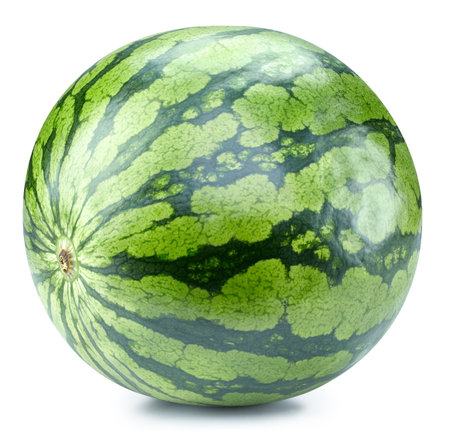 Watermelon isolated Clipping Pathの写真素材