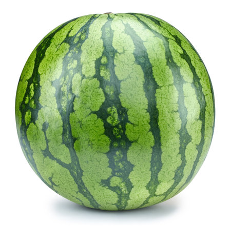Watermelon isolated Clipping Pathの写真素材