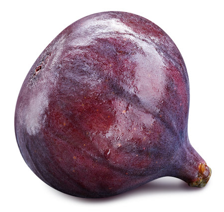 Fig isolated on white background. Fig Clipping Path.の写真素材