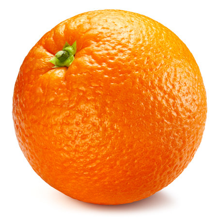 Fresh oranges fruits. Orange isolated on white background. Orange Clipping Path.の写真素材