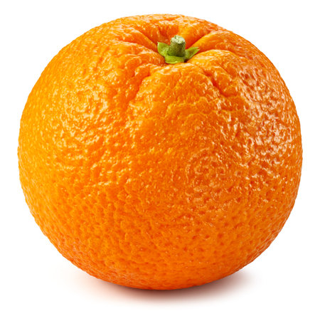 Orange isolated on white background. Orange Clipping Path. Orange fruitsの写真素材
