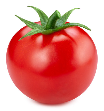Fresh tomato vegetable. Tomato  on white background. Tomato   .の写真素材