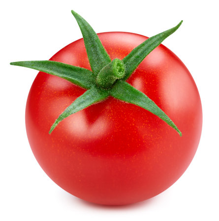 Fresh tomato vegetable. Tomato  on white background. Tomato   .の写真素材
