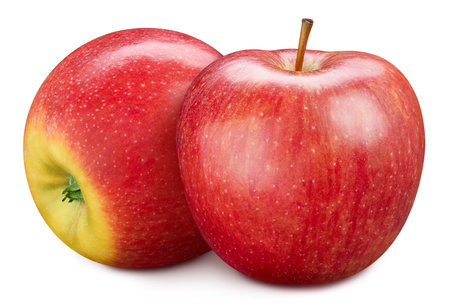 Apple. Red apple isolated . Full depth of fieldの写真素材