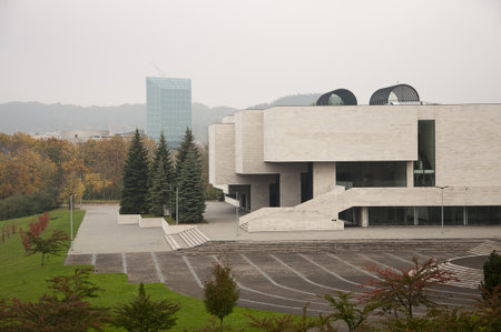 The national art gallery in Vilniusのeditorial素材
