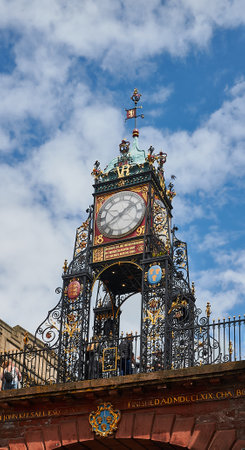 The clock towerの写真素材
