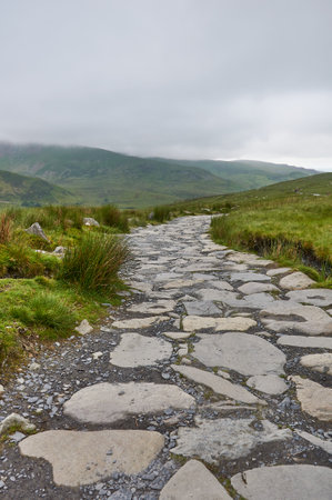 Wales Snowdonia National Park Natureの写真素材