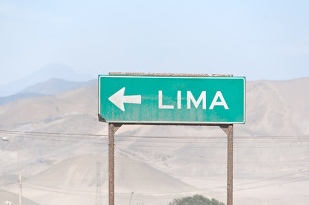 Way to Limaの写真素材