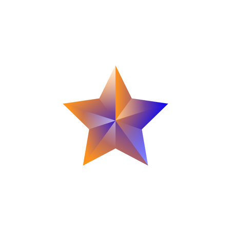 Stat Logo With Gradient Colorのイラスト素材