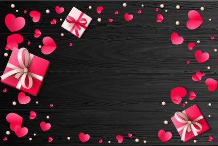 Photorealistic background for cards and invitationsのイラスト素材