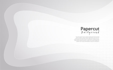 white modern abstract background design. Abstract gray background with copy space for your text. Vector illustration.のイラスト素材