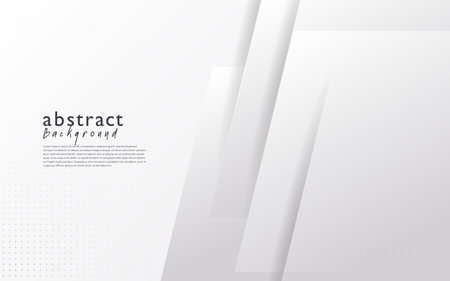 white modern abstract background design. White abstract background with lines and dots. Vector illustration. You can use for your designのイラスト素材