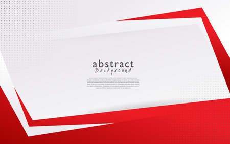 red white modern abstract background design. Vector abstract background. Template brochure design, business flyer, cover magazine, annual report.のイラスト素材