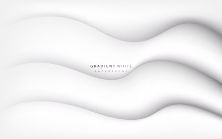 white modern abstract background design. Abstract white background with dynamic effect. Vector illustration for your design.のイラスト素材