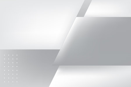 Abstract white and gray background with copy space for text. Vector illustration.のイラスト素材