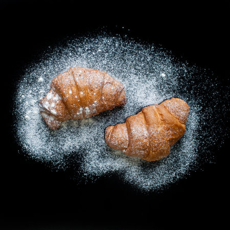 Very tasty croissants.の写真素材