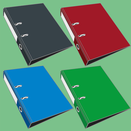 document file folder のイラスト素材