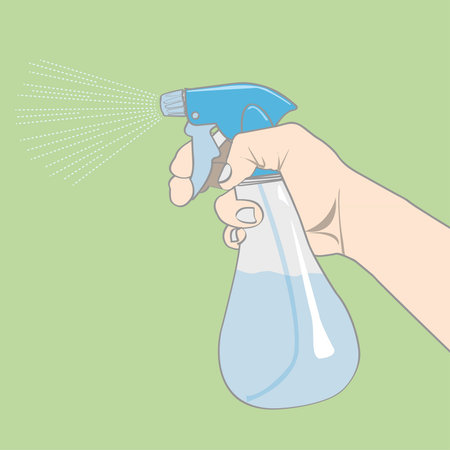 Spray bottle のイラスト素材