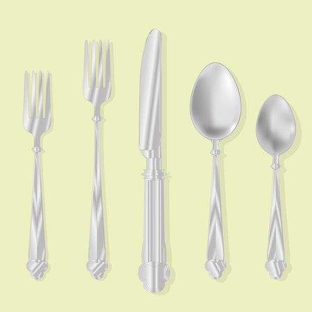 eating utensils vectorのイラスト素材
