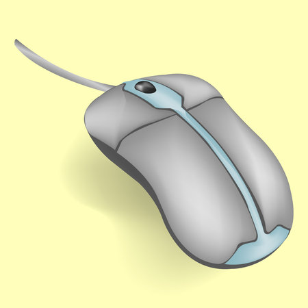 Computer mouse vector illustrationのイラスト素材