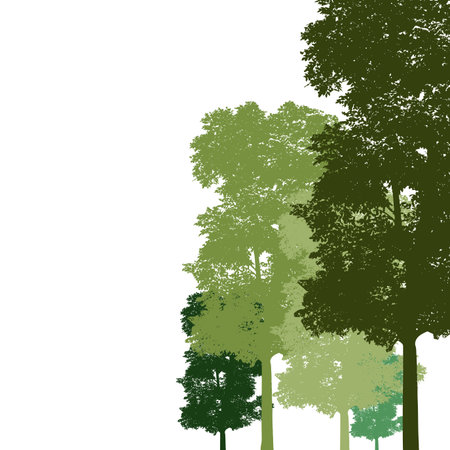 tree vectorのイラスト素材