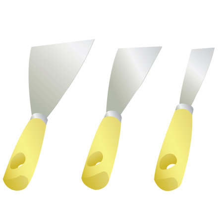 Putty trowelのイラスト素材