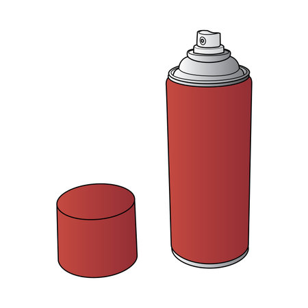 Spray Paint Can のイラスト素材